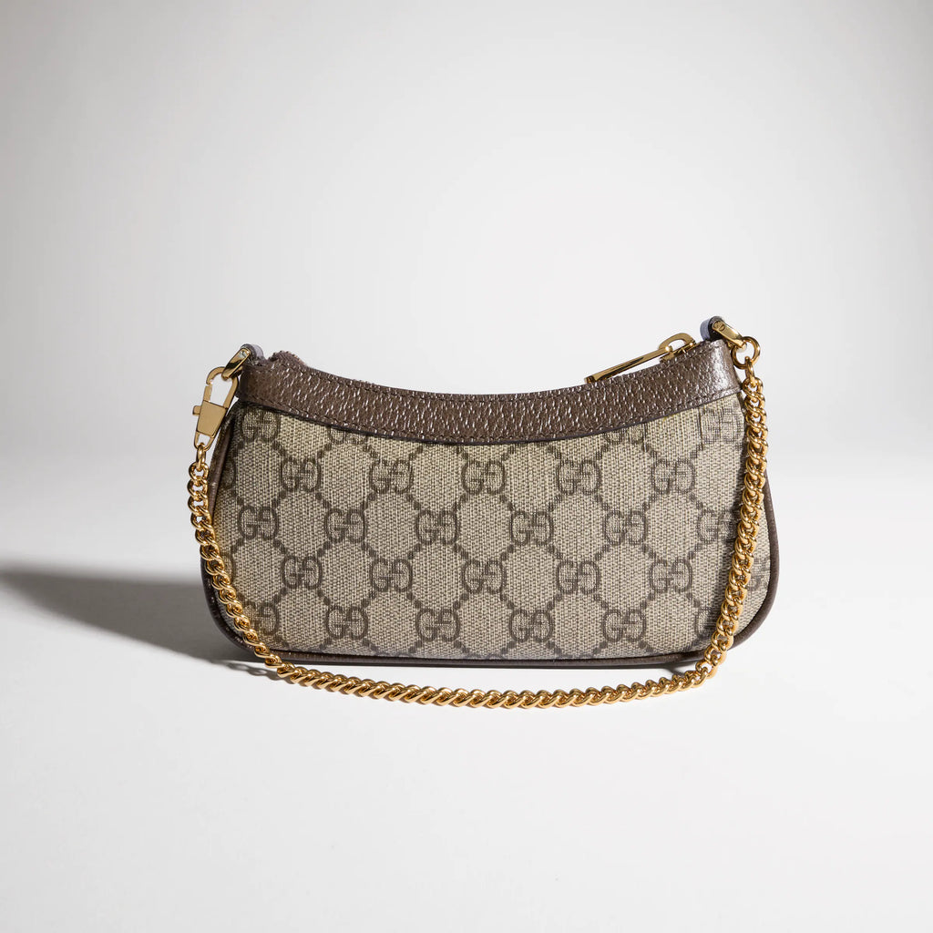 Ophidia mini bag — beige and ebony Supreme