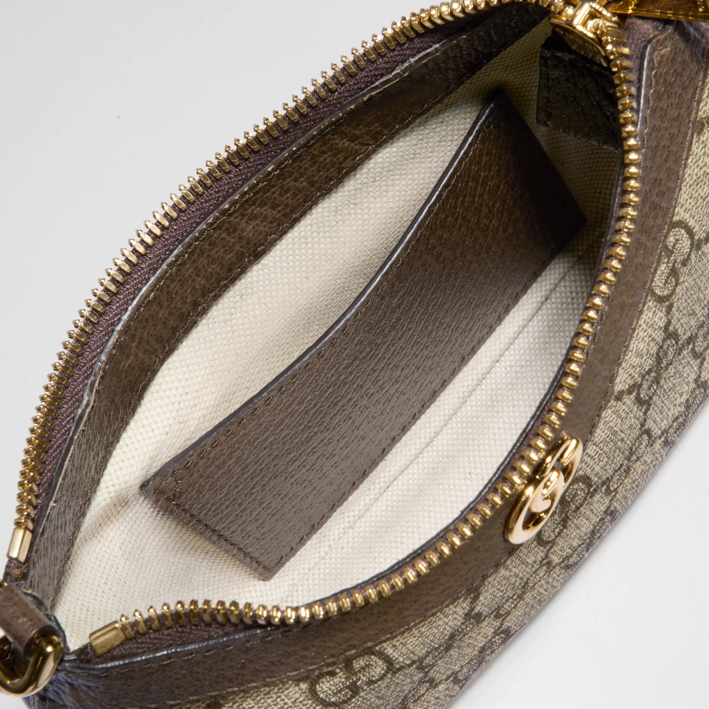 Ophidia mini bag — beige and ebony Supreme